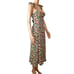Zara Floral Print Cottagecore Prairiecore Sleeveless Tie Shoulder DRESS XL NWT