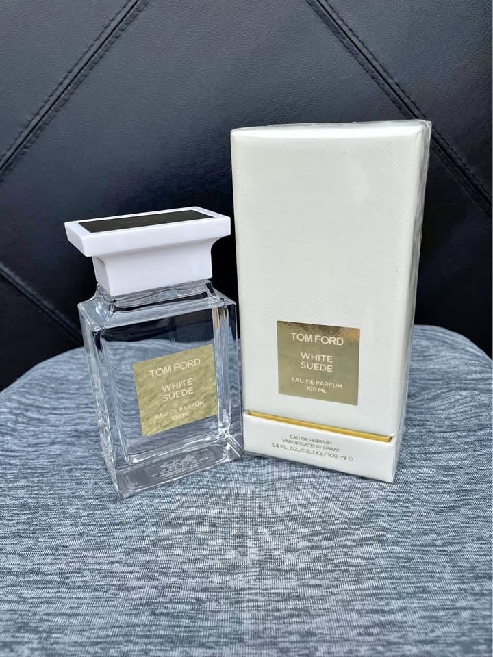 Tom Ford White Suede