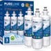 PURELINE Refrigerator Water Filter, Replacement Filter #PL-500, LT700P, 3 Pack