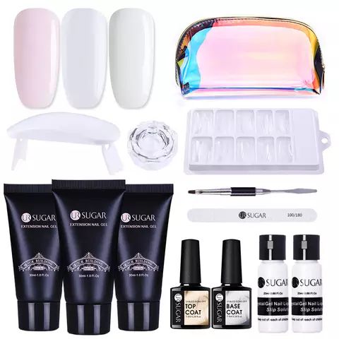 13 pc Poly-Gel Extension Nail Kit
