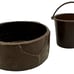 Marx Johnny West Best of the West Frying Pans Kettles Buckets 1960's Accessories