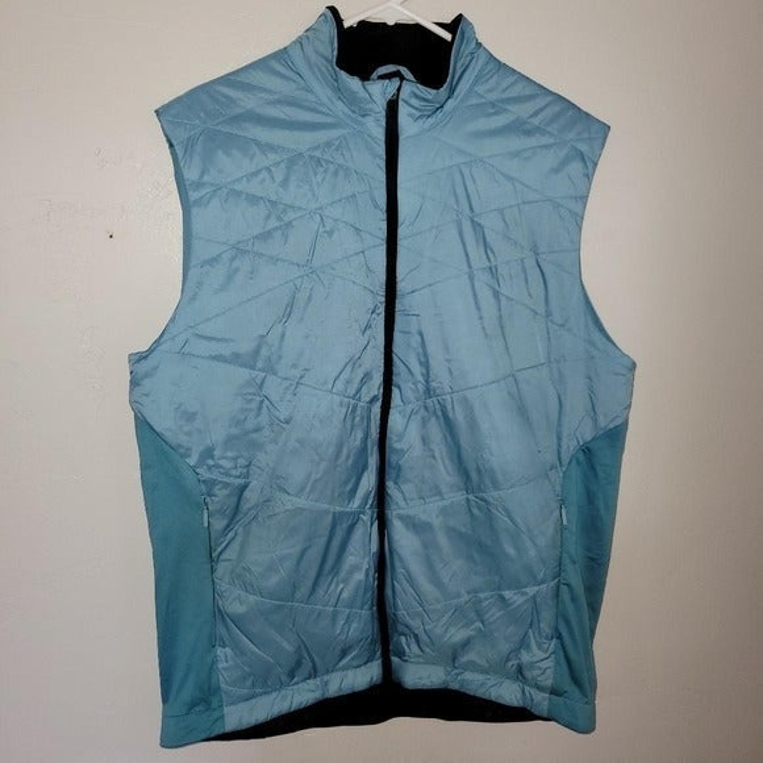 Callaway Weather Series Blue Vest Men's XL Swing Tech Golf Sports Athletic