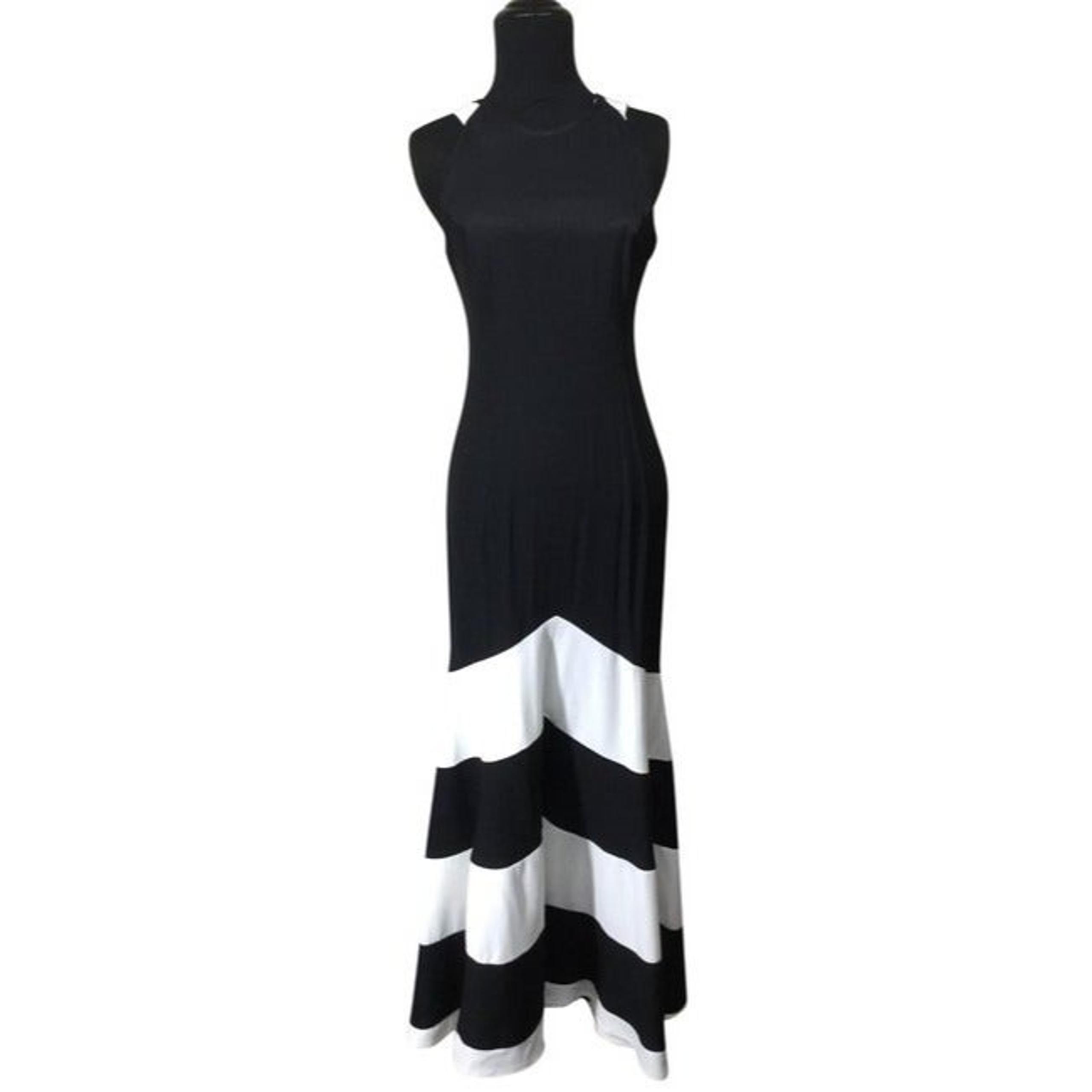 Susan Roselli for Vijack Vintage Crepe Fit & Flare Mermaid Midi/Maxi Dress Sz 2