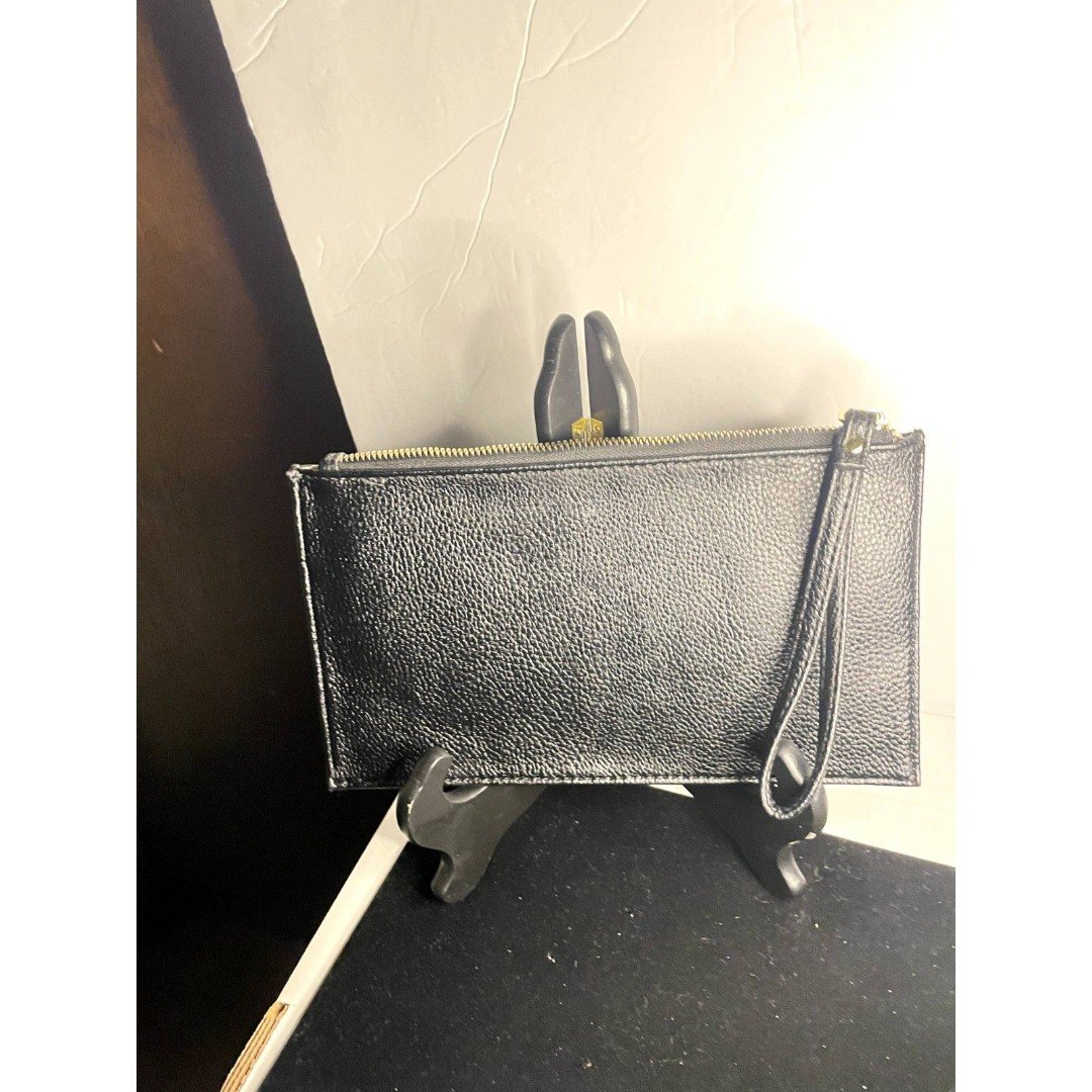 Juicy Couture Clutch Leather Black