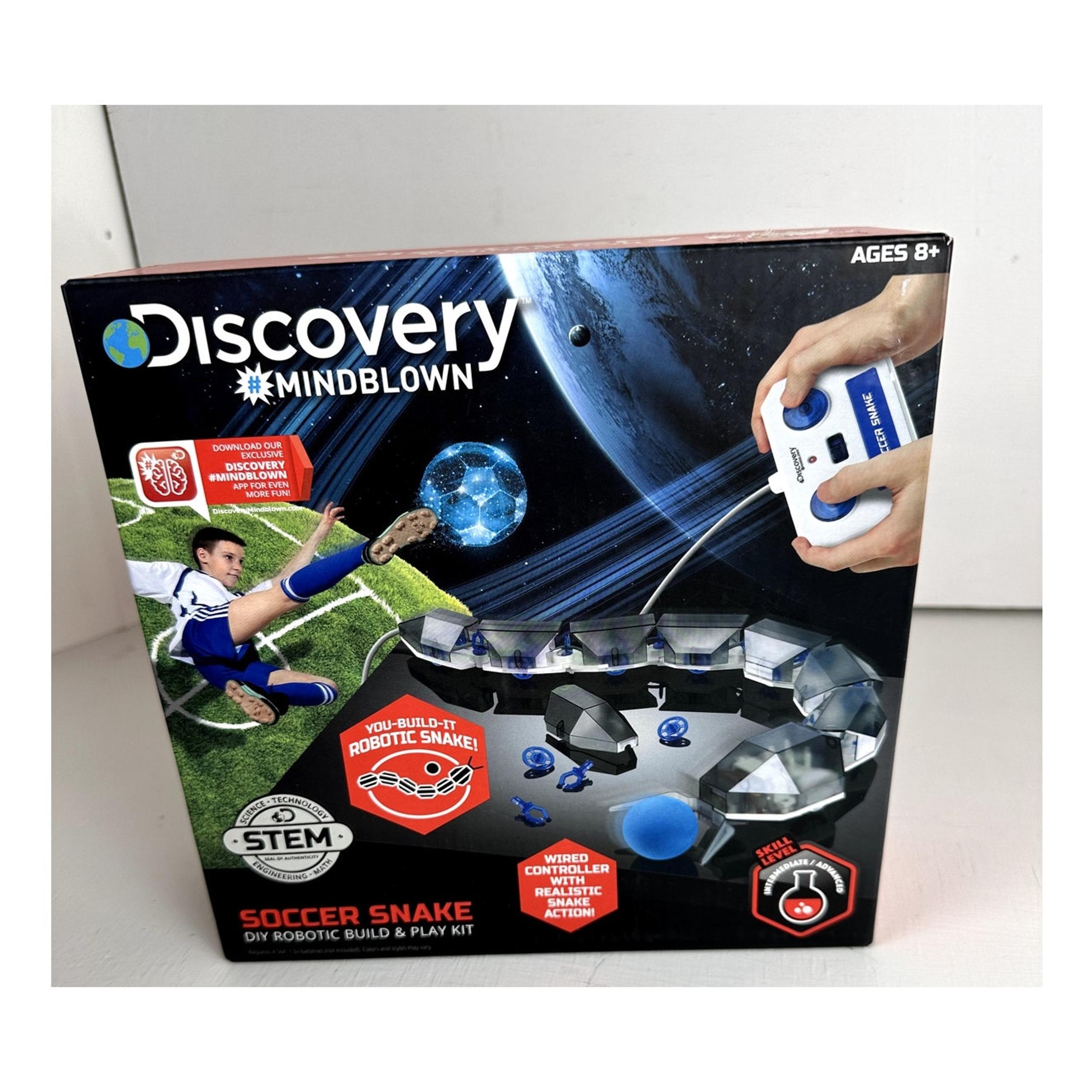 Toy Robotics DIY Discovery Education Mind Blown Soccer Snake Build & Play Kit