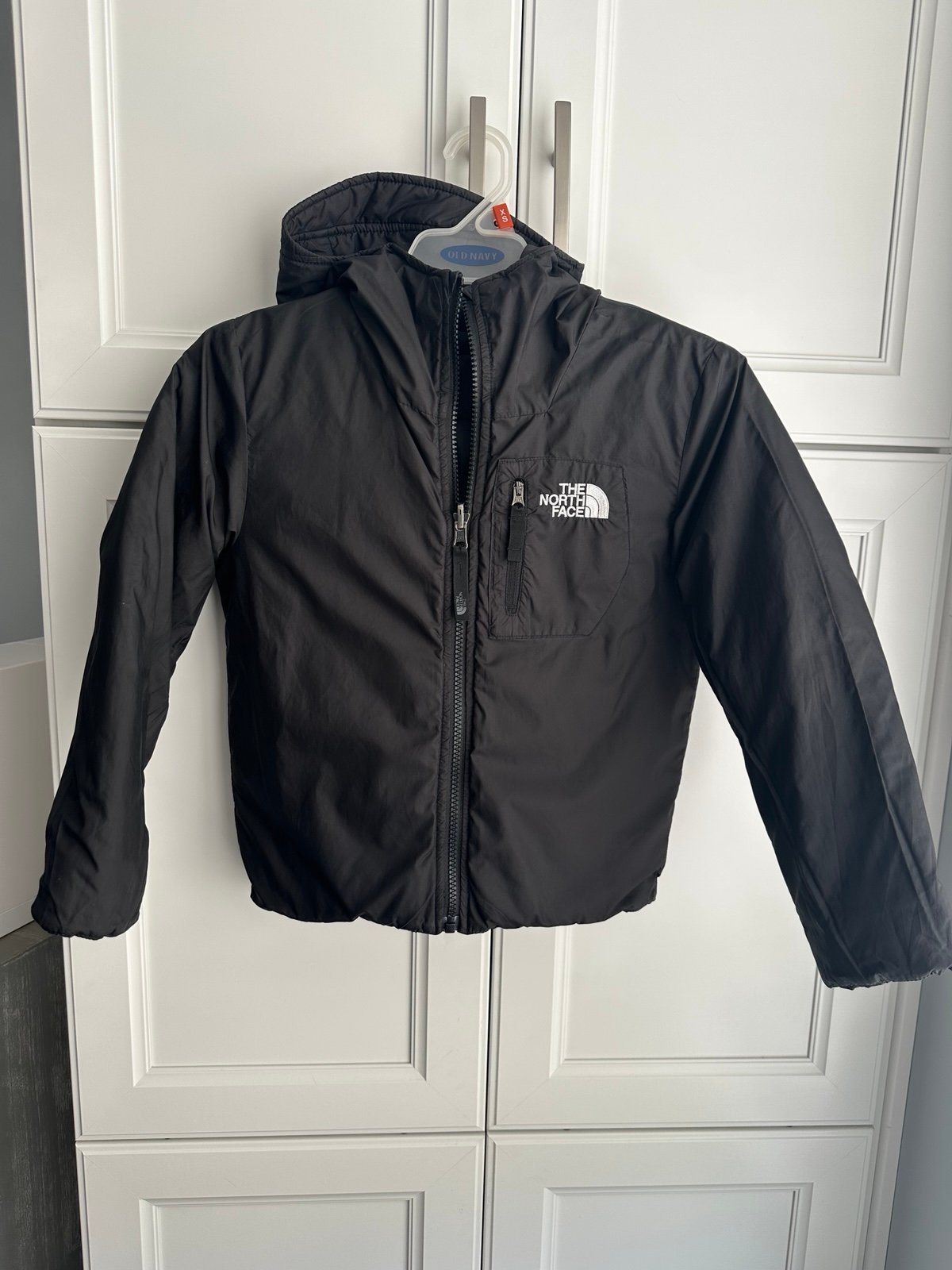 The North Face reversible coat Boys XS