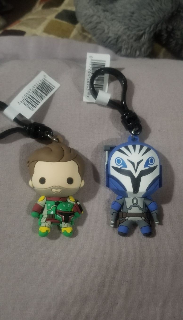 Star Wars Series 2 Mandalorian Blind Bag Clip - Cobb Vanth & BO-KATAN