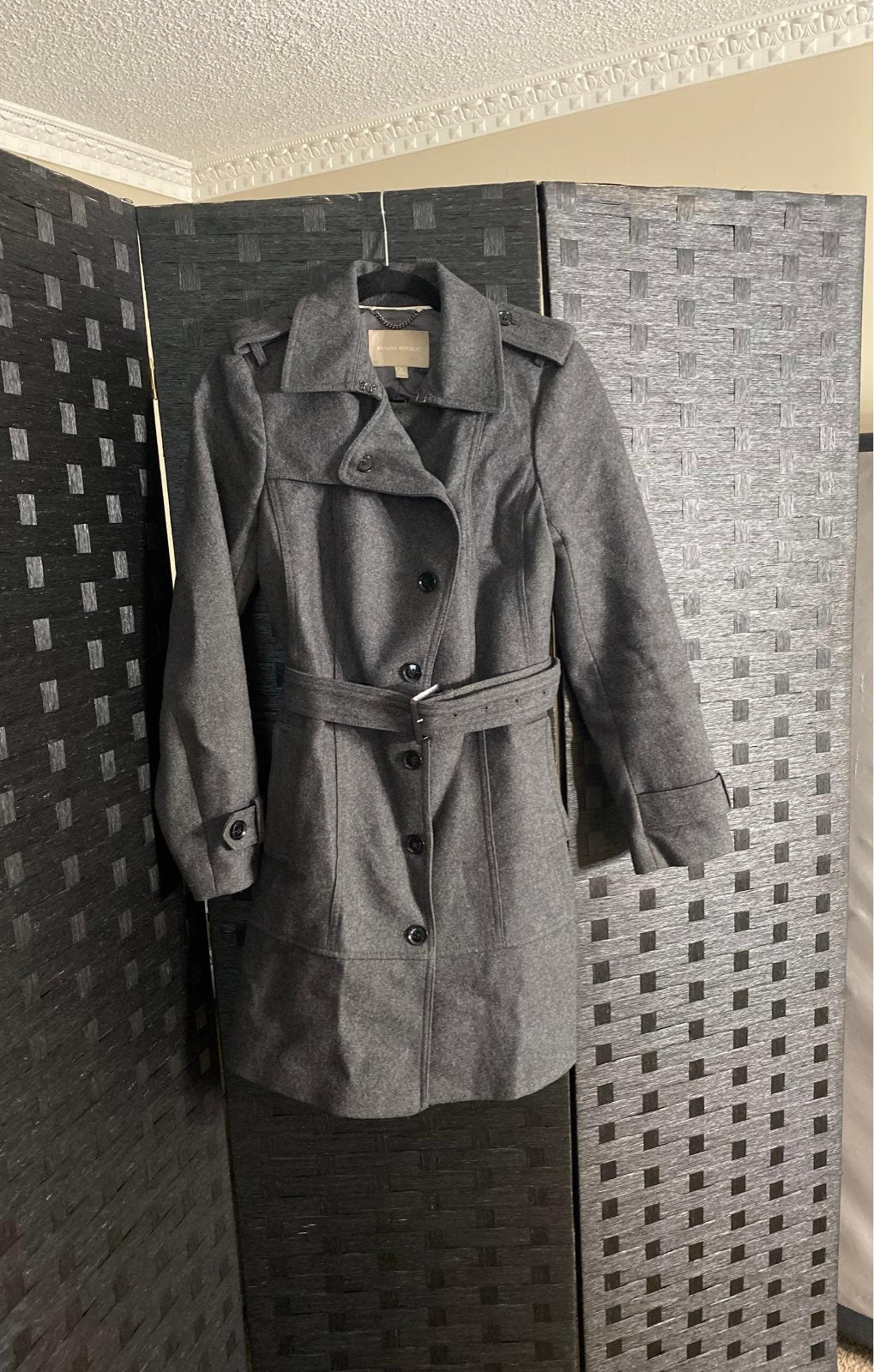 Banana Republic wool coat Womens 8