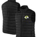 LA Rams Sleeveless Puffer Jacket Winter Coat Vest NWT...embroidered team graphic