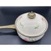 LINCOWARE ENAMEL SAUCEPAN 5 INCH WITH LID BRASS HANDLE VINTAGE 5 Saucepan