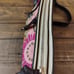 Spartina 449 Daufuskie Island Genuine Leather Nat. Linen Pink/Beige Floral Bag