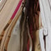 Spartina 449 Daufuskie Island Genuine Leather Nat. Linen Pink/Beige Floral Bag