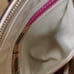 Spartina 449 Daufuskie Island Genuine Leather Nat. Linen Pink/Beige Floral Bag