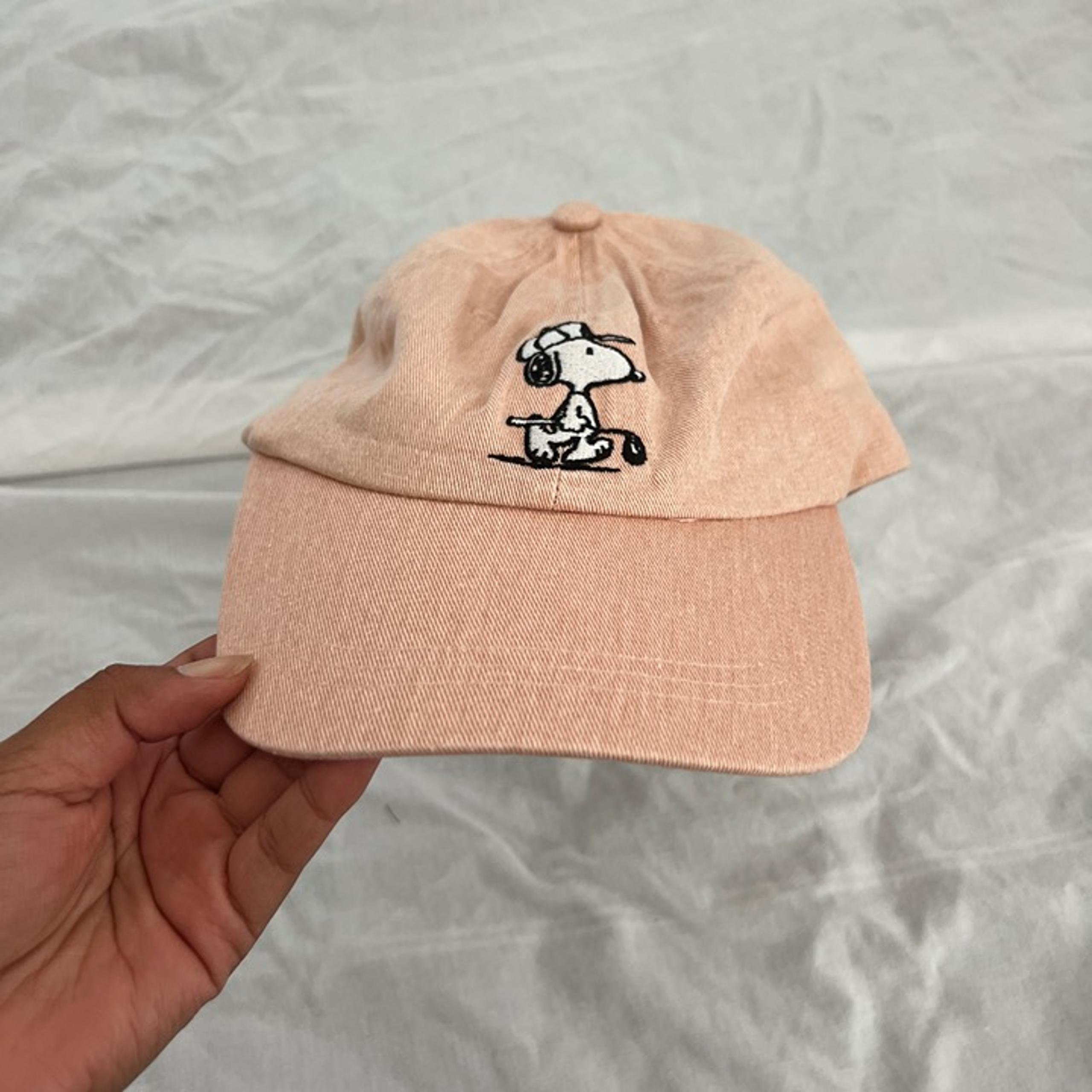 Snoopy Washed Dad Hat