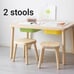 2 Ikea flisat stools