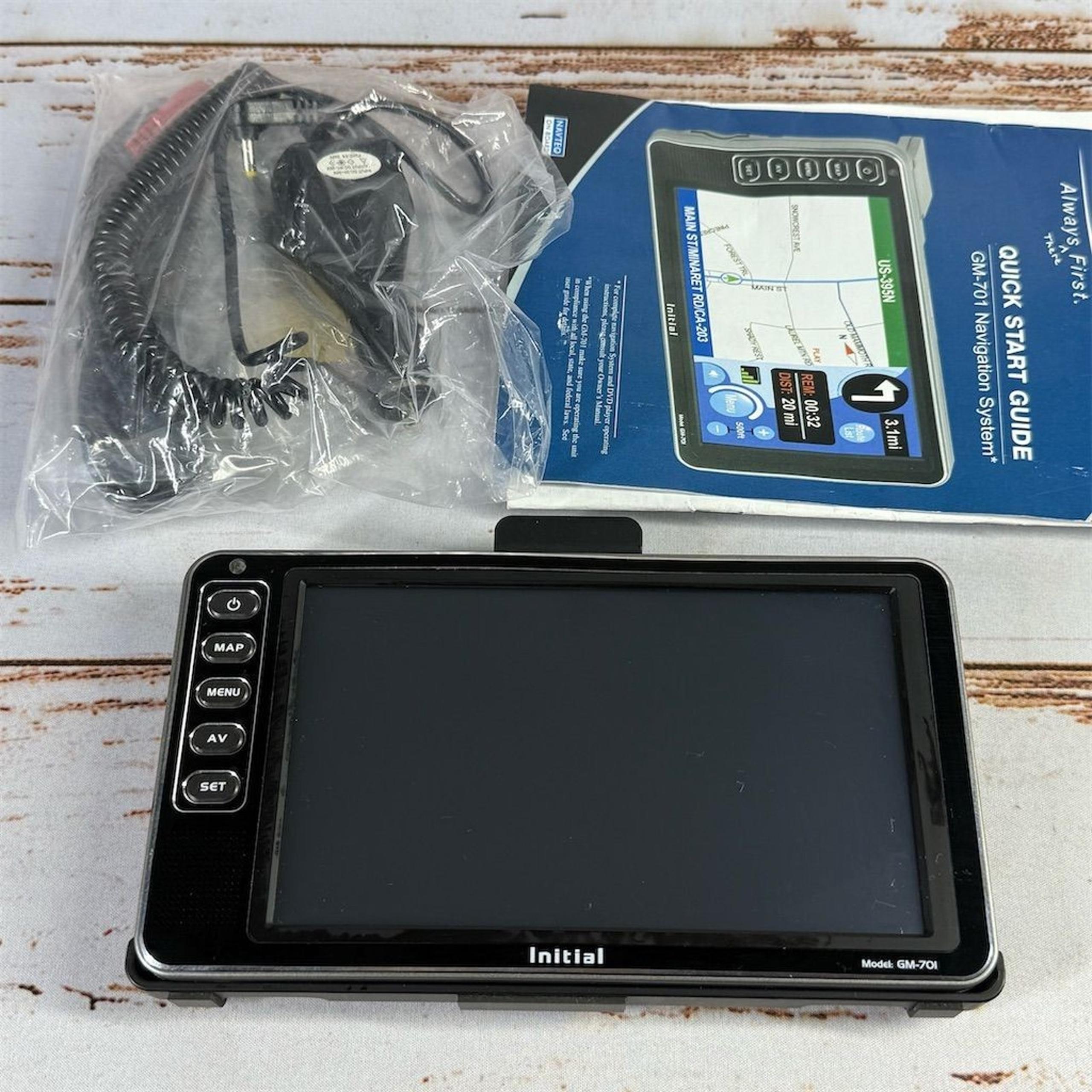 Tyler 7" Touchscreen GPS Navigation System with Accessories GM-701