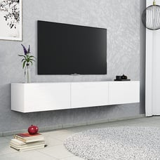 DECOHAUS - Wall Mounted TV Stand & Media Console for TVs up to 80\