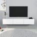 DECOHAUS - Wall Mounted TV Stand & Media Console for TVs up to 80\