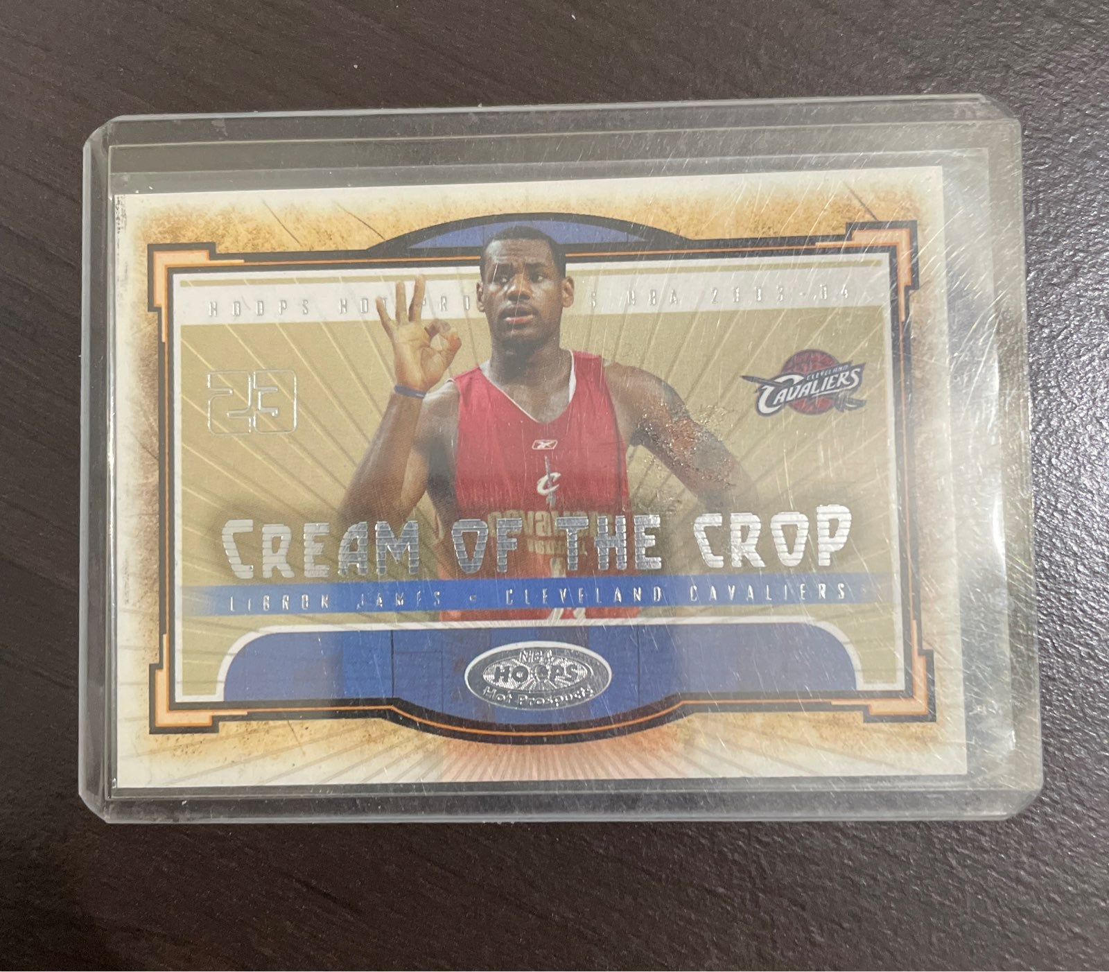 2003 Fleer Lebron James Cream Of The Croops