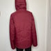 Burton Puffy Jacket Hooded Women’s Size M Ski Snowboard Burgundy EUC