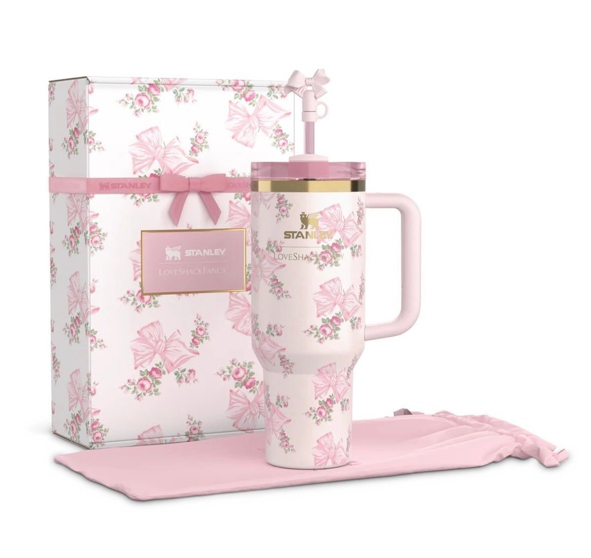 Love Shack Fancy Stanley - Bows and Flowers