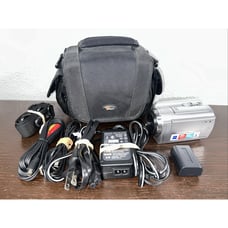 Sony Handycam DCR-SR68 Camcorder Charger Battery Cords 60x Optical Zoom 80GB HDD