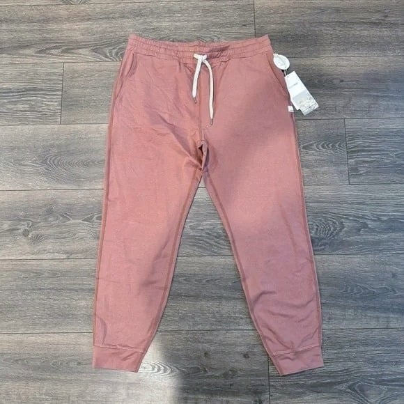 NEW Vuori Womens Performance Joggers NWT XL Tamarind Heather DreamKnit Pants