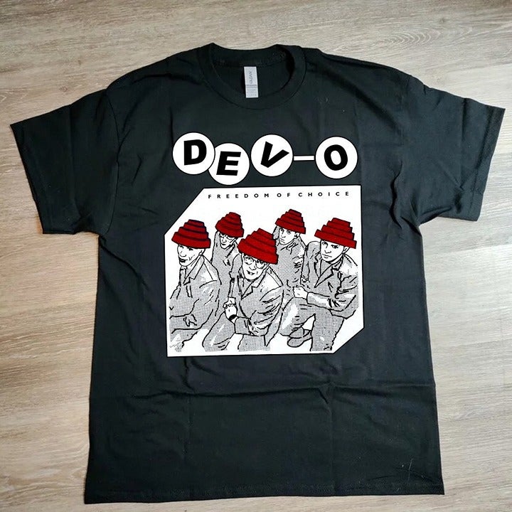 Devo Band Freedom of Choice 1980 T-Shirt 1980 Devo T-Shirt Devo Shirt Freedom Of
