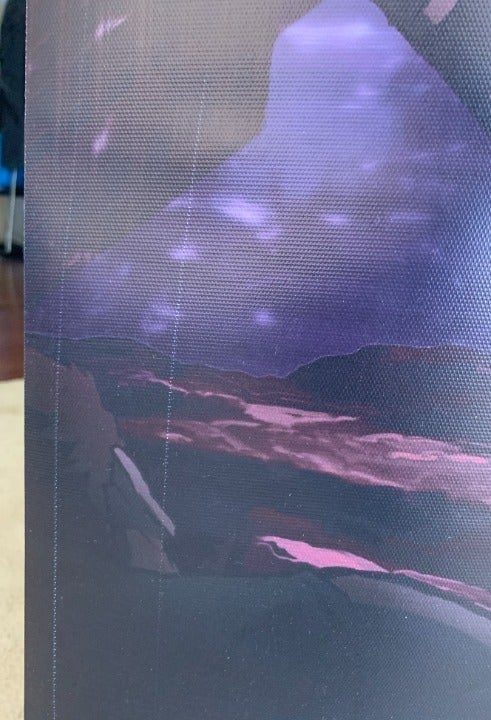 Kurokami Banner Signed - Stephanie Sheh - detail