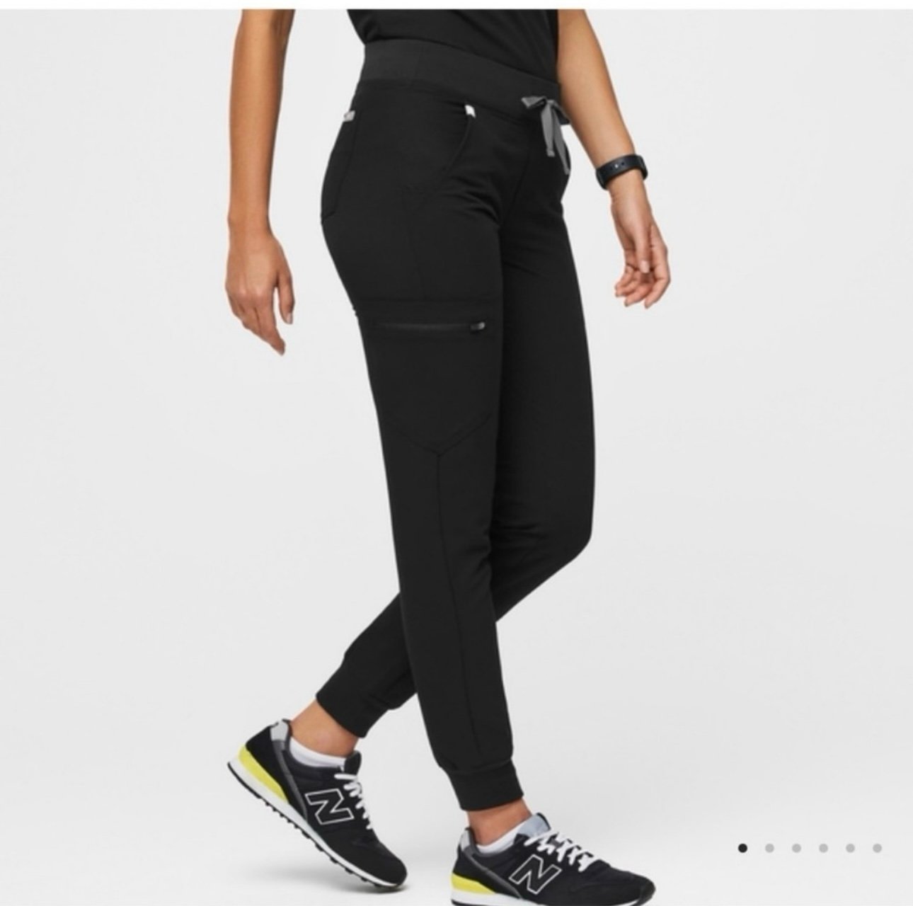 FIGS ZamoraT™ Jogger Scrub Pants Black PO2255