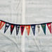 Vintage 1960s Original 8 American Baseball Team Mini Pennant Set