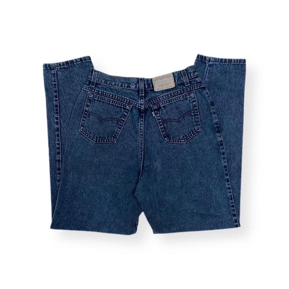 levis 900 series vintage 80s mom jeans - blue stone wash