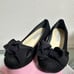 【New】Bridget Birkin Walk Black Pumps with Ribbon, Size 23cm