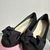 【New】Bridget Birkin Walk Black Pumps with Ribbon, Size 23cm
