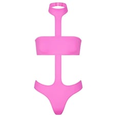 NWT Skims | Swim Cut Out Halter Monokini Taffy One Piece
