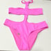 NWT Skims | Swim Cut Out Halter Monokini Taffy One Piece