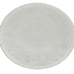 Vintage Satin Glass Plate w Reverse Pressed Flowers Set of 6 Salad Dessert 8.5