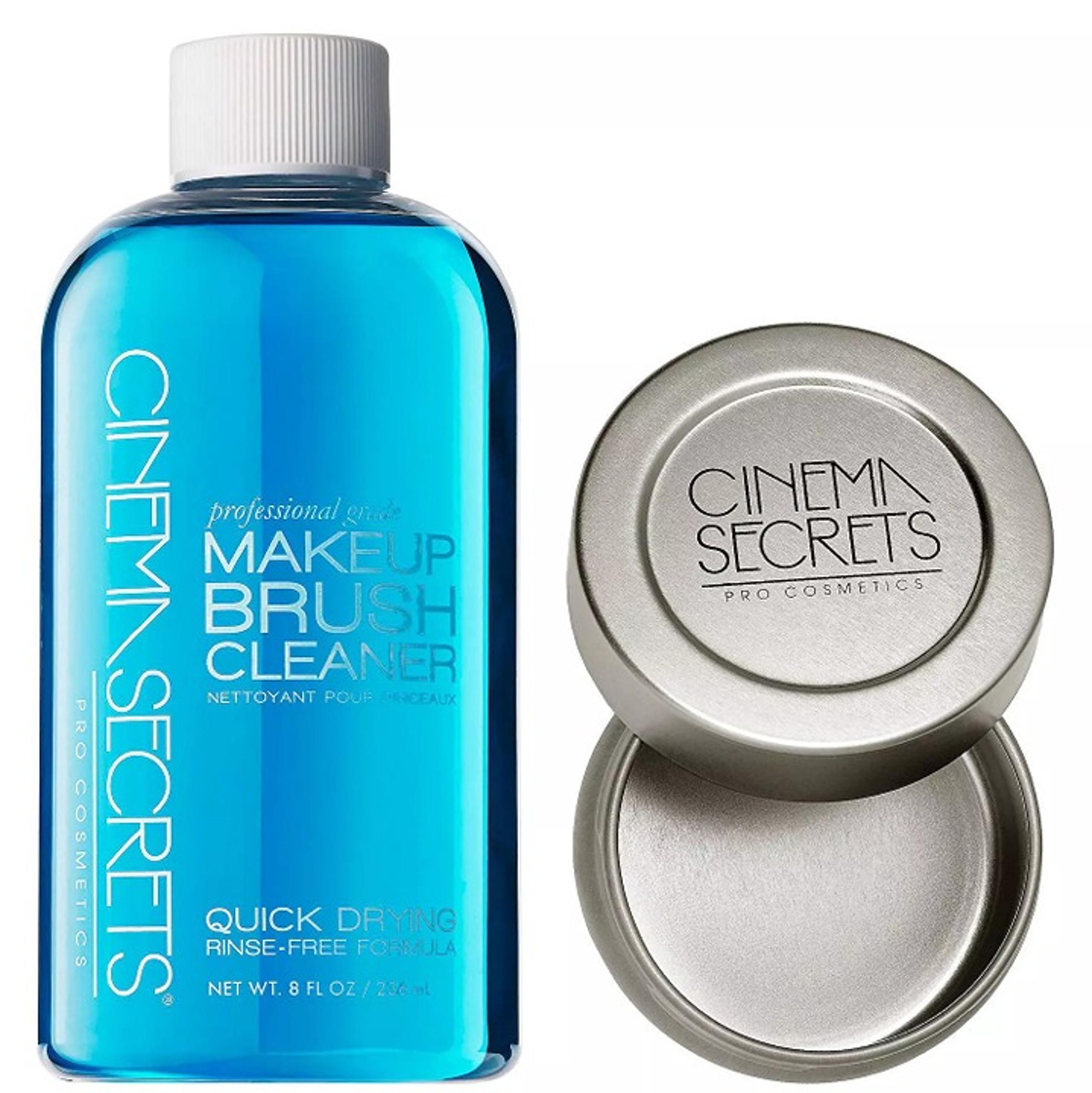 NWT Cinema Secrets Makeup Brush Cleaner Pro Starter Kit