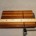 Handmade Walnut and Maple Wire Style Cheese Cutting Board!