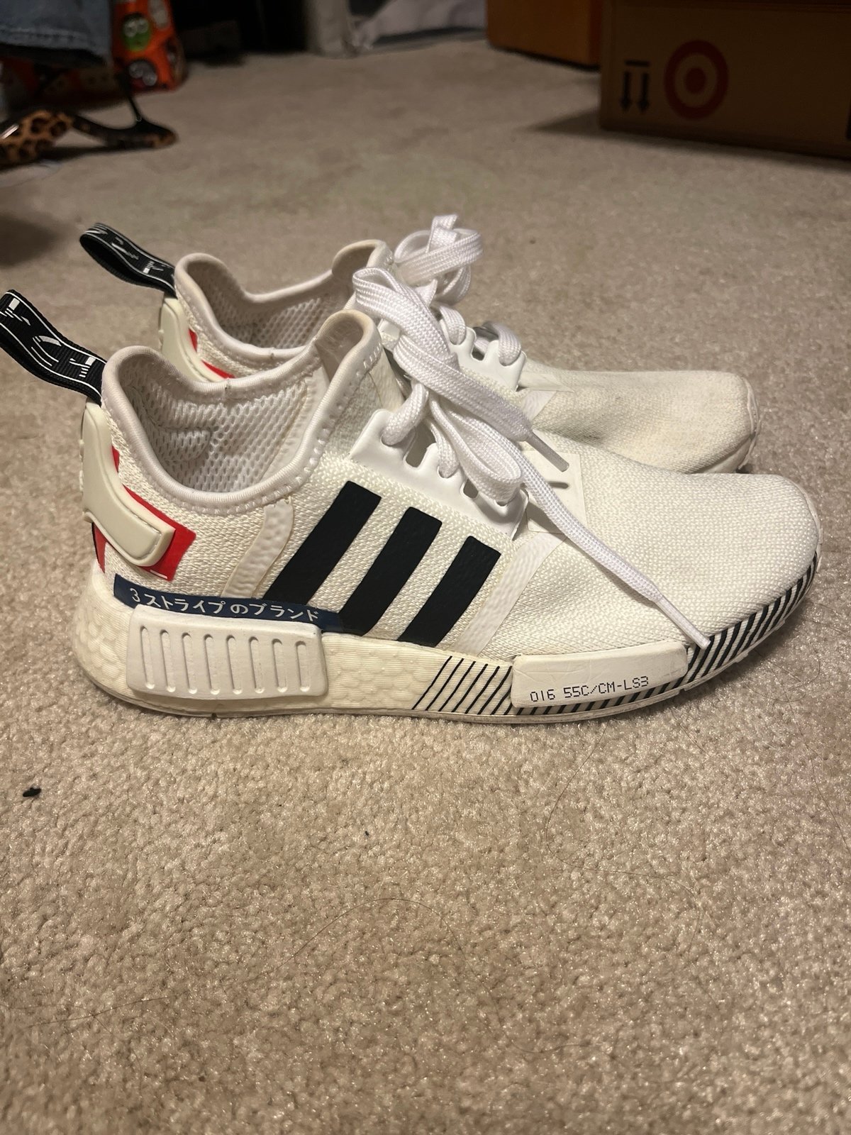 Adidas NMD R1 Japan Pack White Shoes Size 6.5