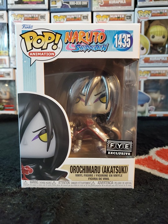 Orochimaru Akatsuki Metallic Funko Pop FYE Exclusive