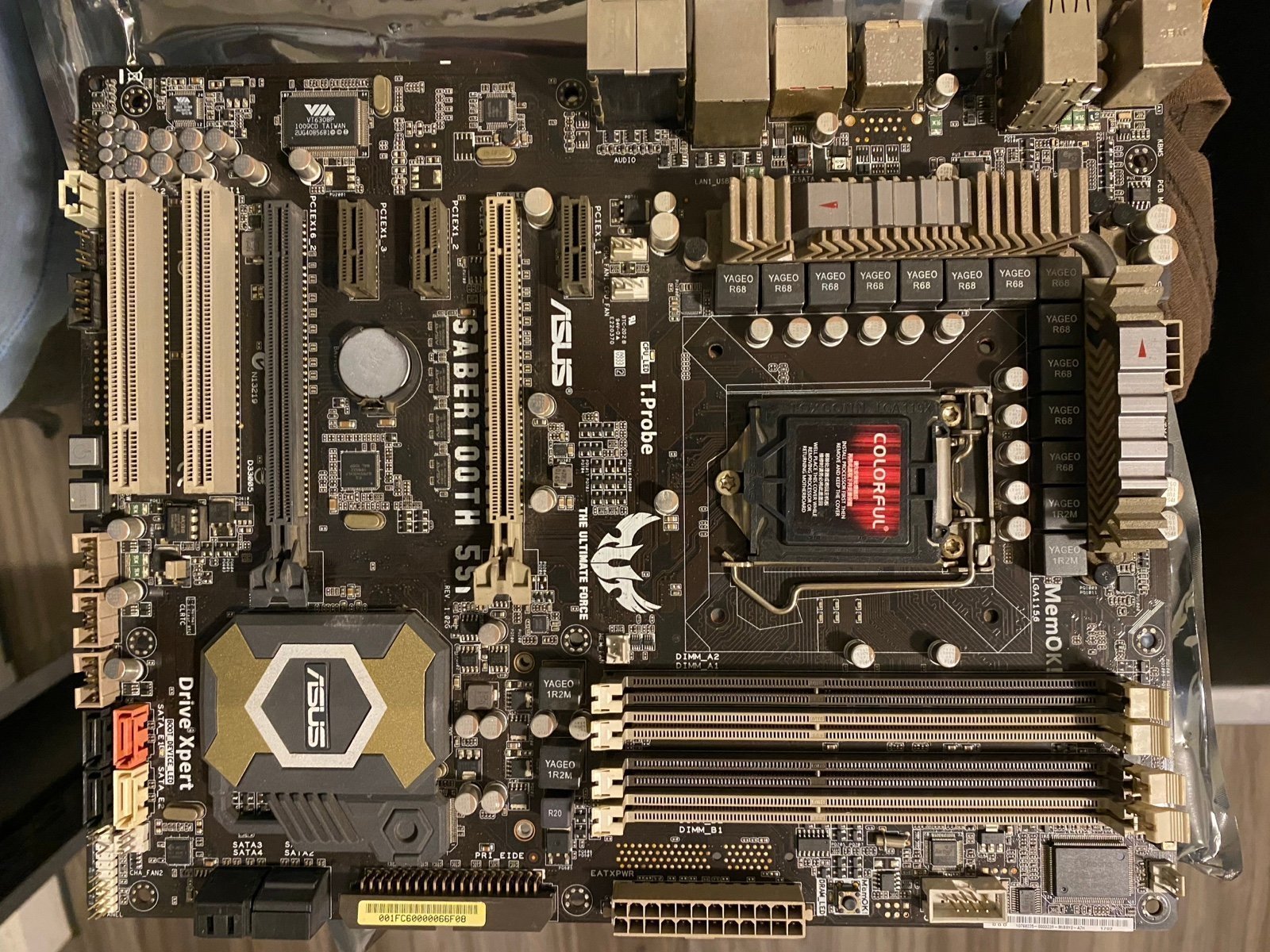Asus Sabertooth 55i TuF Motherboard