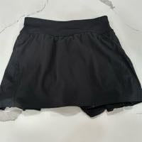 SPANX Women's Black Athletic Skort M Built-in Shorts Casual Workout