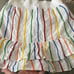 Place Nationals Rainbow Stripe Tiered Ruffle Hem Skirt