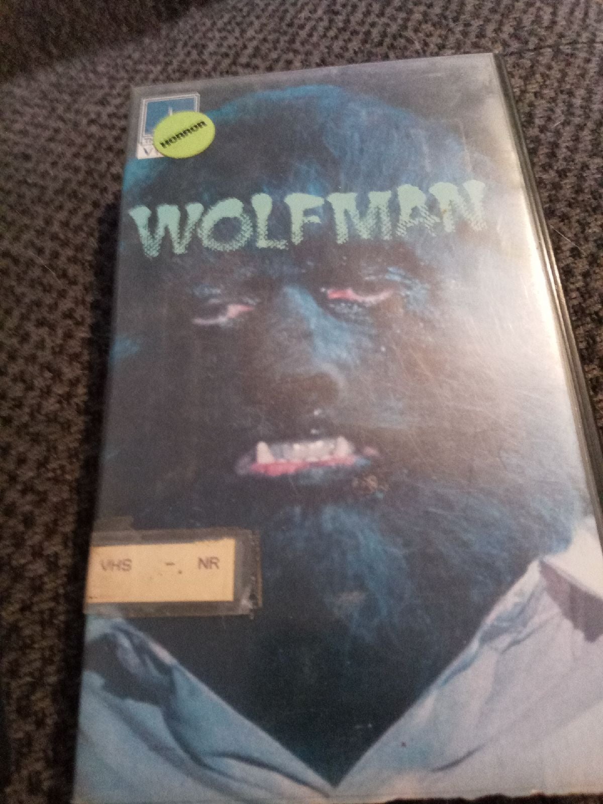 The wolfman Vhs
