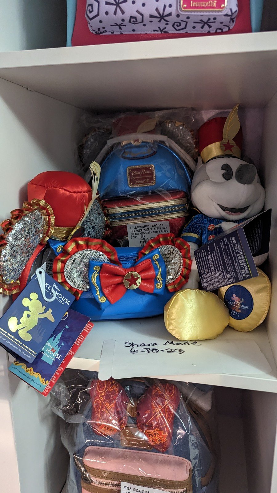 MMMA loungefly dumbo set