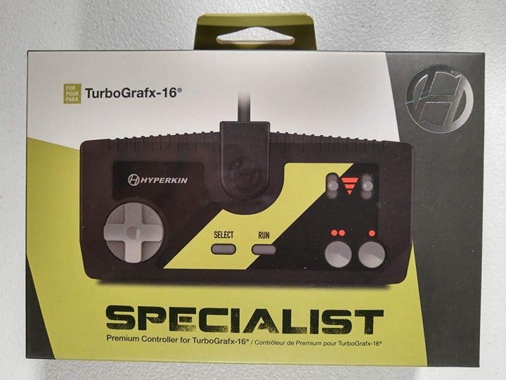 Hyperkin Specialist Premium Controller TURBOGRAFX-16/ PC Engine w/ 10ft Cord NEW