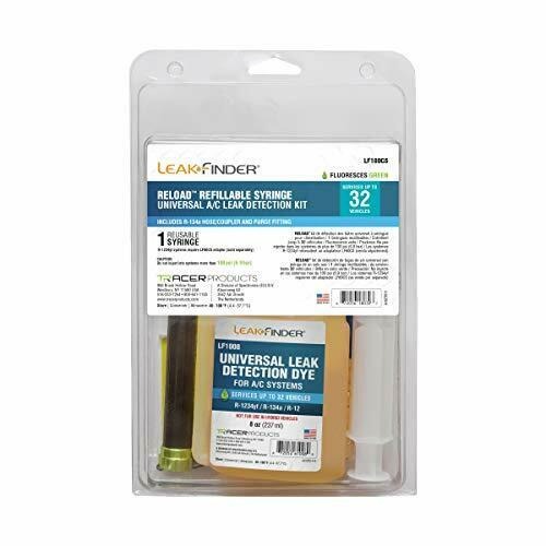 LeakFinder LF180CS RELOAD Refillable Syringe Leak Detection Kit