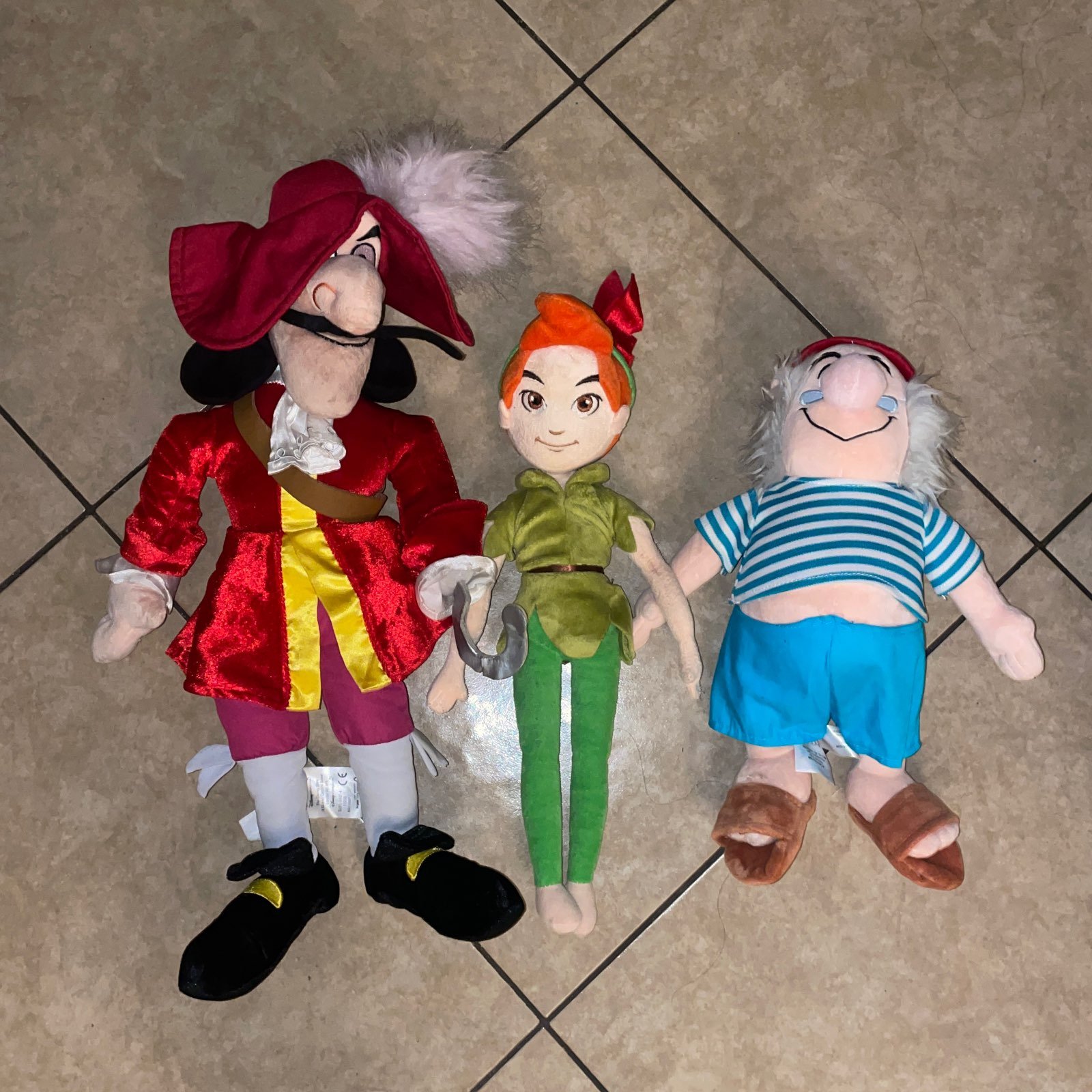 Peter Pan Plushes bundle