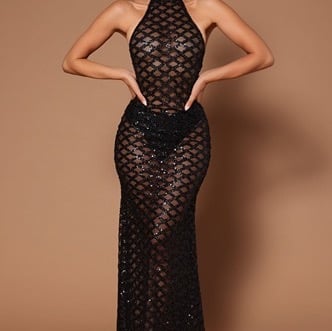 Cute dress see through